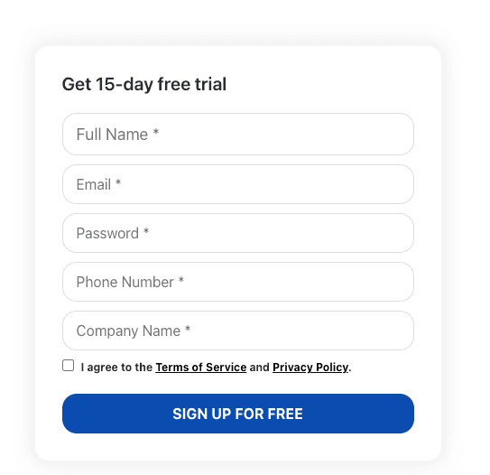 Sign Up Form